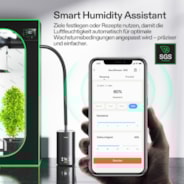 AeroStream H05 Intelligent Wi-Fi Humidifier, 1.32 Gal / 5 L Humidifier with Temp & Humidity Probe, Smart Remote Control, Designed for Growers