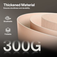 30 Gallon Grow Bags 5-Pack Brown Thickened Nonwoven Fabric Pots with Handles