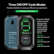 AeroZesh S6 Inline Fan 6″ with E12 Speed Controller, PWM-Controlled EC Fan for Grow Tent Ventilation