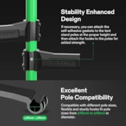 Grow Tent High CFM Kit, Only Suitable for 3'x3', 4'x2' and 4'x4'Grow Tent