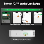 AeroLab THB1S Bluetooth Hygrometer Thermometer, External Sensor Probe Included