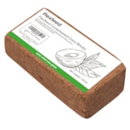 FlexFeed Coco Coir Brick, 11lbs 100% Natural Organic Compressed Coconut Coir Fiber with Low EC, PH Balance & High Nutrition, Coconut Fiber Substrate, Coconut Soil for Plants