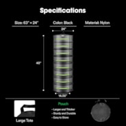 8-Layer Mesh Drying Rack Hanging Design with Green Zippers