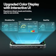 Smart Air Filtration PRO G4 Kit 4", AeroZesh G4 Inline Duct Fan w/GrowHub E42A+ Temp. Humidity WiFi-Controller, Carbon Filter & Ducting, Cooling & Ventilation System for Grow Tent, Hydroponics