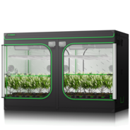 Grow Tent Pro 10x5 P105, High Reflective Mylar with 2000D Oxford Canvas & Heavy-Duty Metal Support 120"x60"x80"
