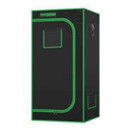 Grow Tent 2x2 S224, 1-2 Plants Use, 600D Light-proof Oxford, 24″ x 24″ x 48″, For Indoor Plants Growing