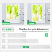 Window Duct Kit, Portable AC Window Seal Kit, Fit with 4”/6” Ducting & 5.9” Hose