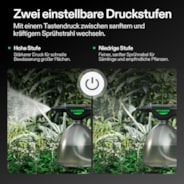 Battery Powered Sprayer 0.5Gallon, Electric Spray Bottle USB Rechargeable, 2.2 Ah Battery