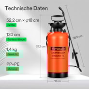 1.85 Gallon Pump Pressure Sprayer