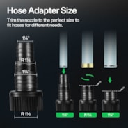 2700 GPH Submersible Water Pump 120W Ultra Quiet Pump High Lift for Pond Waterfall