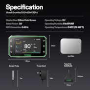 GrowHub E42A+ Controller for Grow Tent, Smart Environmental WiFi-Controller with Temperature, Humidity, VPD, Timer, Cycle, Schedule Controls, Cooling