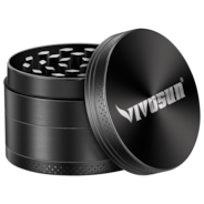 2.5″ 5 Pieces Herb Grinder Zinc Alloy Spice Grinder for Kitchen