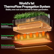 VSeed Smart Seedling Box, Indoor Seed Starting & Cloning System with Ebb & Flow Irrigation