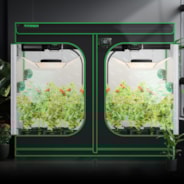 Grow Tent 4x8 S848, 8-16 Plants Use, 600D Light-proof Oxford, 48″ x 96″ x 80″, For Indoor Plants Growing