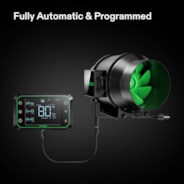 Smart Air Filtration Kit Pro 6″, AeroZesh G6 Inline Fan with E42A Temp. Humidity WiFi Controller, Carbon Filter & Ducting Combo