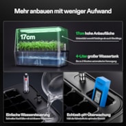 VSeed Smart Anzuchtbox, Indoor Anzucht- & Klon-System mit Ebbe-und-Flut-Bewässerung