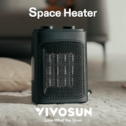 Space Heater for Indoor Use, 1500W, 4 Modes for Year-round Use