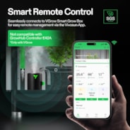 AeroStream U075 750ml USB Humidifier with 2 Mist Modes, Designed for Small Grow Tents/VGrow