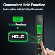 High Accuracy pH Tester with 0-14 pH Measurement Range