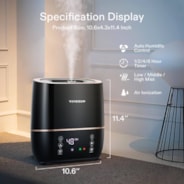 5L 2-in-1 Cool & Warm Mist Humidifier