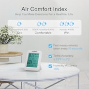 Digital Indoor Thermometer & Hygrometer 1-Pack