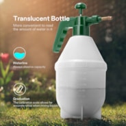 0.4 Gallon Handheld Garden Pump Sprayer (1.5L Green)