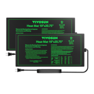 Seedling Heat Mat 10″ x 20.75″ 2-Pack