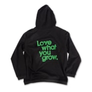 Vivosun Hoodie M, Pocket Design, Letter Graphic with V Slogan, Black