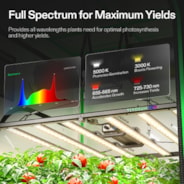 Chytrý pěstební stan 120 x 120 x 200 cm, kompletní indoor pěstební systém s chytrým ovladačem, LED pěstebním světlem s plným spektrem a automatizovaným ventilačním systémem, stan z Mylaru 1680D