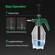 0.4 Gallon Handheld Garden Pump Sprayer (1.5L Green)