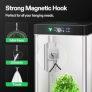 Add-on Base & Magnetic Hook for VGrow Smart Grow Box, 4 Sets