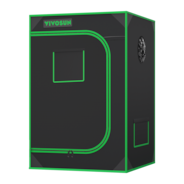 Growbox 60x60x90cm S223, für 1-2 Pflanzen, 600D lichtdichtes Oxford-Gewebe, für den Indoor-Pflanzenanbau