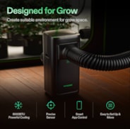 AeroLush C08 Intelligent Air Conditioner, 4-in-1 Function, with Temperature & Humidity Sensor Probe