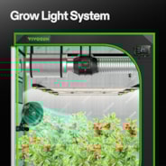 VSFD4500 Vollspektrum LED Pflanzenlampe Lichtbalken 450W, abnehmbares Design mit 6 Dimmoptionen
