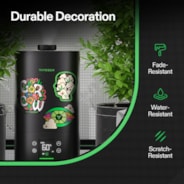 Brand Stickers Featuring Unique Designs, 10 pcs