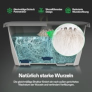 FlexFeed DWC Hydroponices System Seed Rooter, 4-Pack Seed Starter Plugs, Compatible with VGrow DWC System 