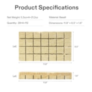 1.6" Rockwool Grow Cubes, 4 Sheets of 112 Plugs