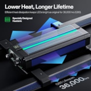 LumaLight 320W LED Grow Light, Full Spectrum Indoor Plant Light with Deep Canopy Penetration, 3x3ft Coverage, GrowHub Compatible