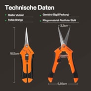 1-Pack Gardening Hand Pruner Pruning Shear