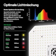 Smart Growbox Komplettset GIY-SE-27 80 x 80 x 160 cm, 2-Pflanzen Komplettsystem mit WLAN-E42A-Controller, 150W AeroLight Wing SE LED Pflanzenlampe und 10cm AeroZesh S4 Abluftset