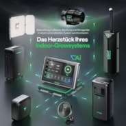 VIVOSUN X42 AI Controller für Growzelte, All-in-One Grow-Automatisierungssystem mit stabiler Umgebungssteuerung & VPD-Management, kabellose Gerätesynchronisierung & App-Überwachung für Indoor-Grow-Systeme & Hydroponik