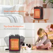 Space Heater for Indoor Use, 1500W, 4 Modes for Year-round Use