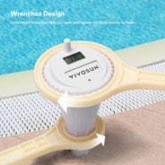 Wireless Floating Pool Thermometer Set, with Indoor Temperature Humidity Monitor