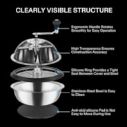 13 inch Bud Leaf Bowl Trimmer