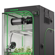 Smart Grow Tent Kit PRO 3x3 Indoor Grow System with 2-in-1 Tunable Spectrum LED Light, Smart GrowHub Automation, Efficient Ventilation & 360° Airflow, 2000D Mylar Tent 36"x36"x72"