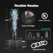 3567 GPH Submersible Water Pump 130W Ultra Quiet Pump