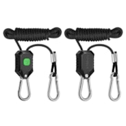 LED Grow Light Adjustable Hanger 1/8 Inch, 150 lbs/pair Weight Capacity, 1 Pair