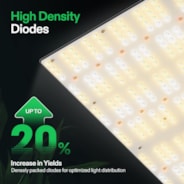 VS4000 Full Spectrum LED Grow Light Board 400W, High PPFD & Low Heat, 4 x 4 Ft. Coverage