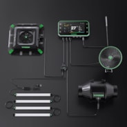 GrowHub Controller E42A+ for Grow Tent, Smart Environmental WiFi-Controller with Temperature, Humidity, VPD, Timer, Cycle, Schedule Controls, Cooling