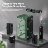 Grow Tent Pro 3x3 P336, High Reflective Mylar with 2000D Oxford Canvas & Heavy-Duty Metal Support 36"x36"x72"